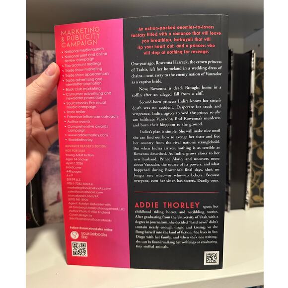 Burn The Kingdom Down By Addie Thorley ARC (4/2026) - Picture 2 of 7